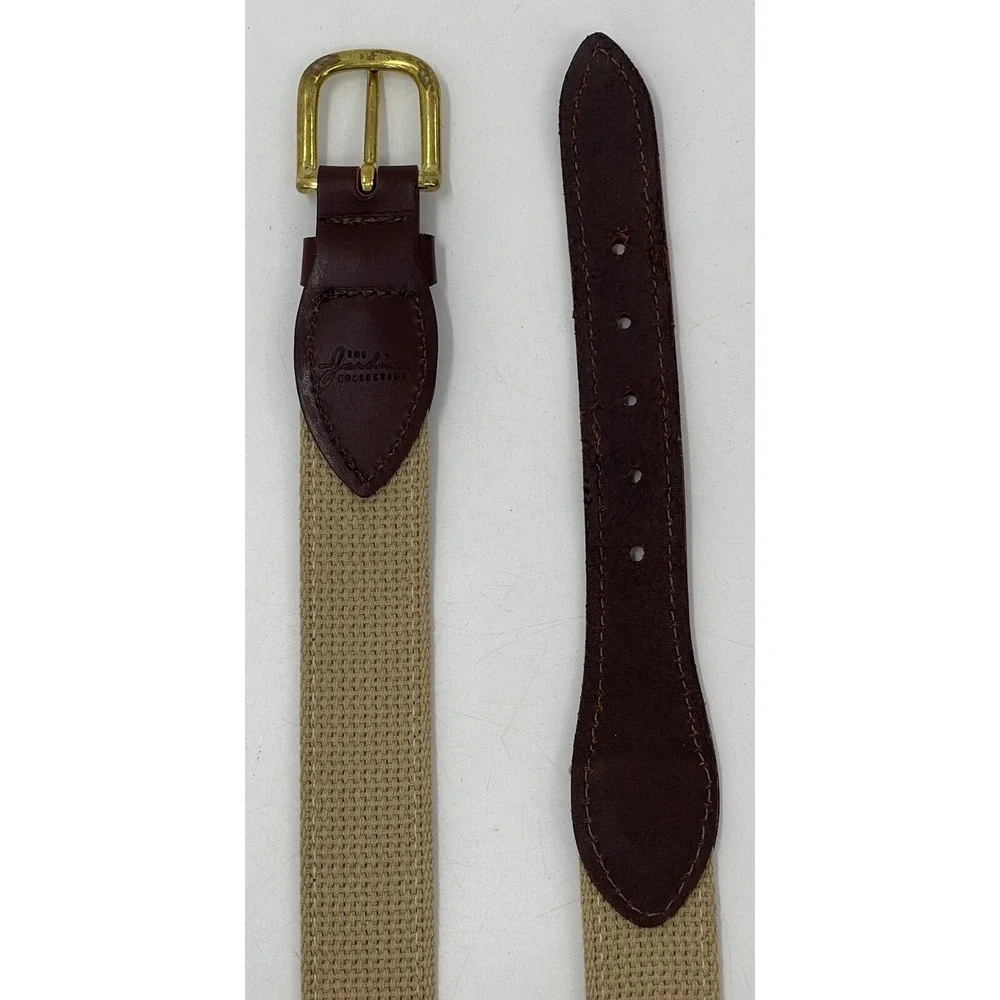 Orange &‎ Blue The Jardine Collection Florida Gators Belt Size 28 Leather Canvas